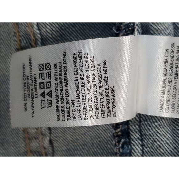 Lucky Brand Denim Jacket Sm Light Wash Tomboy Trucker  Flap Pockets Classic - Picture 13 of 16